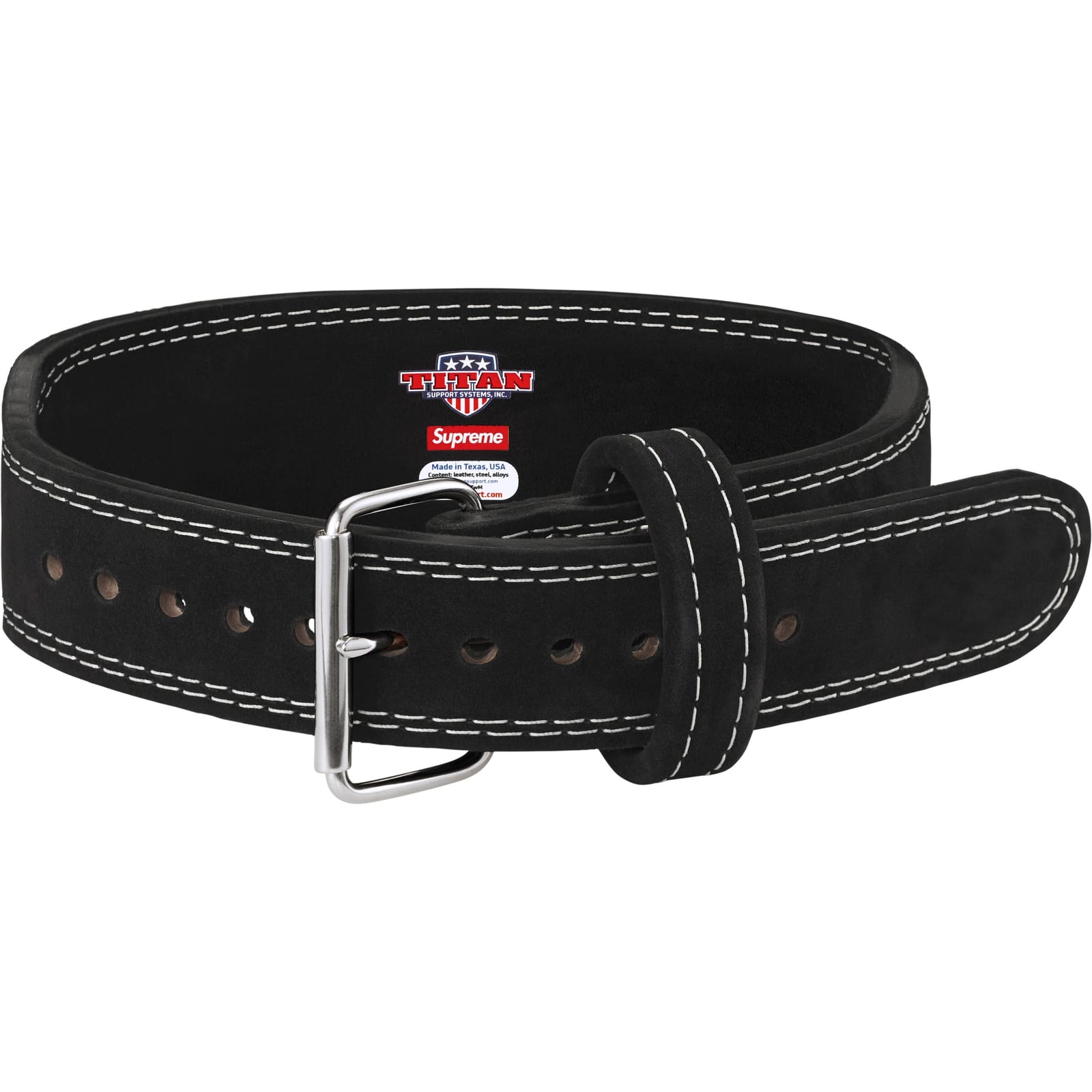 Supreme x Titan Support Systems Weight Belt